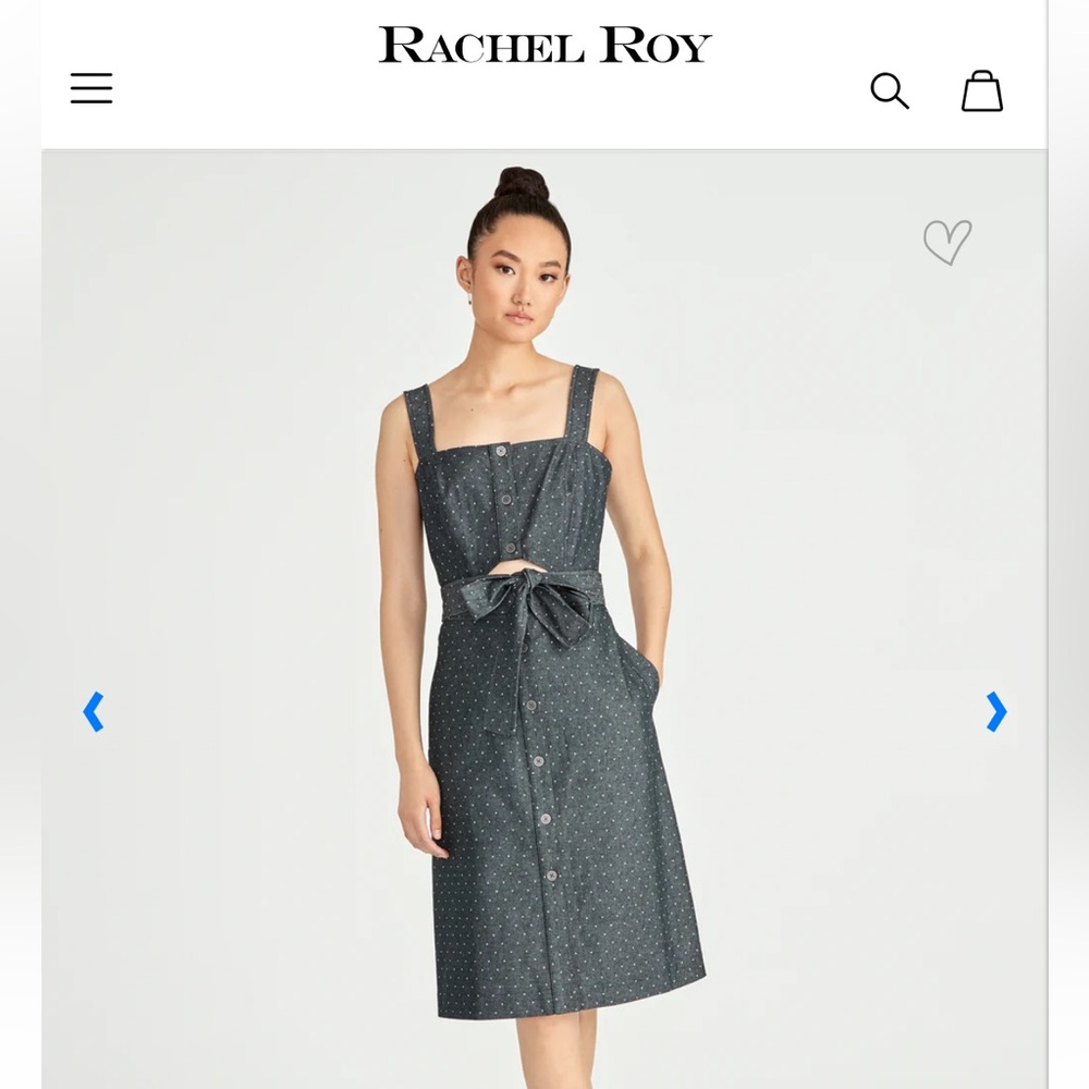 Rachel Roy dress denim chambray dress